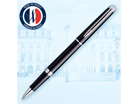 WATERMAN Stylo roller Hémisphère, vernis C.C., noir