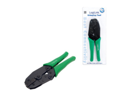LogiLink Pince à sertir RJ45 Hirose, découpeur et dénudeur