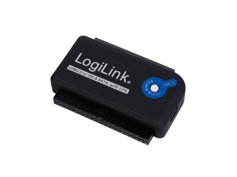 LogiLink Câble adaptateur USB 2.0 - SATA et IDE, longueur: