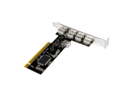 LogiLink Carte PCI USB 2.0, 4 + 1 ports, chipset VIA