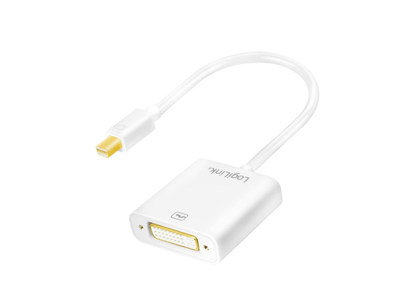 LogiLink Adaptateur mini DisplayPort mâle - DVI femelle 24+