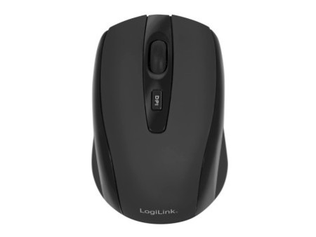 LogiLink Mini souris optique pour notebook, sans fil, noir