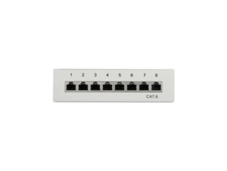LogiLink Panneau de brassage de bureau Cat.6, blindé