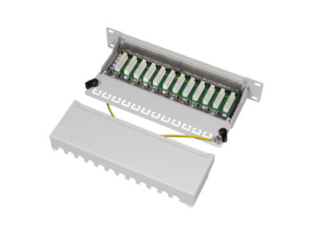 Logilink Panneau de brassage 10' cat. 6, blindé, 12 ports