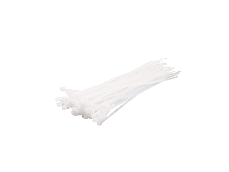 LogiLink Attache-câbles, 150 x 2,5 mm, nylon, blanc