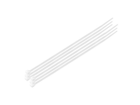 LogiLink Attache-câbles, 150 x 2,5 mm, nylon, blanc