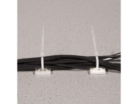 LogiLink Attache-câbles, 300 x 3,4 mm, nylon, blanc