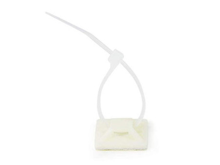 LogiLink Attache-câbles, 200 x 2,5 mm, nylon, blanc