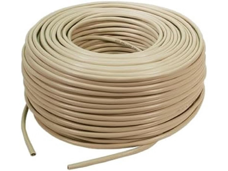 LogiLink Câble Patch, Cat. 5e, F/UTP, 305 m, gris