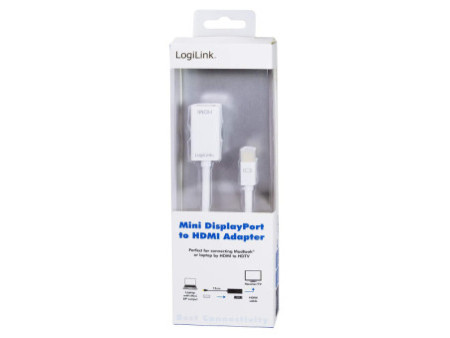 LogiLink Adaptateur HDMI femelle - mini DisplayPort mâle