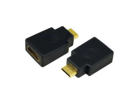 LogiLink Mini adaptateur, HDMI femelle - HDMI mâle, 19 pôles