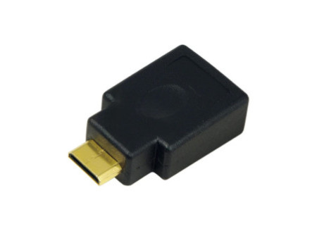 LogiLink Mini adaptateur, HDMI femelle - HDMI mâle, 19 pôles