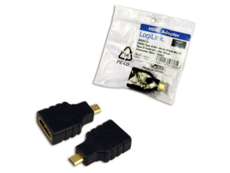 LogiLink Adaptateur connecteur HDMI femelle - Micro HDMI