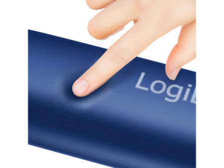 LogiLink Repose-poignets gel pour clavier, bleu