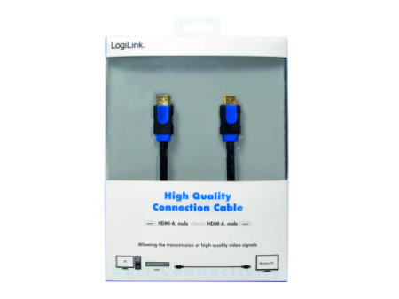 LogiLink Câble HDMI High Speed, mâle - mâle, 15 m