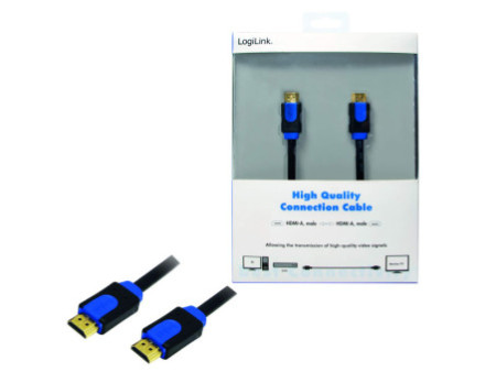 LogiLink Câble HDMI High Speed, mâle - mâle, 15 m