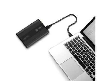 LogiLink Boîtier pour disque dur SATA 2,5', USB 3.0, noir