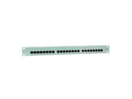 LogiLink Panneau de brassage 19' Cat. 6, blindé, 1 U,