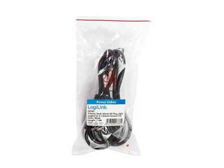 LogiLink Câble d'alimentation Y, 1 guide contact - 2 fiches