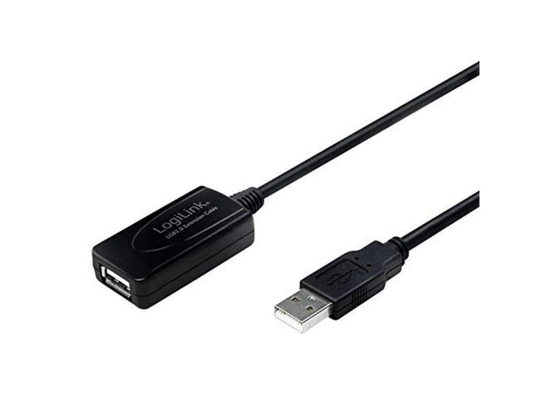 LogiLink Rallonge USB 2.0, 10 m