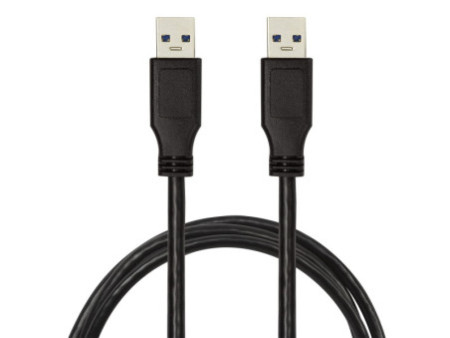 LogiLink Câble USB 3.0, USB-A - USB-A mâle, 1 m, noir