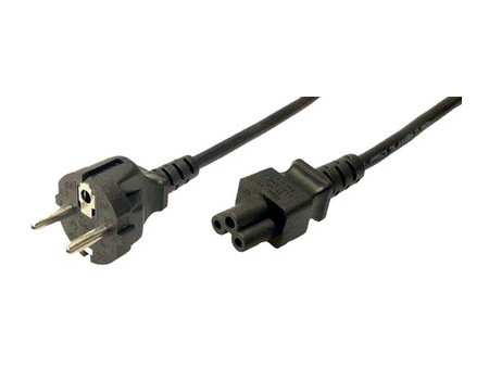 LogiLink Câble d'alimentation pour notebook, noir, 1,8 m