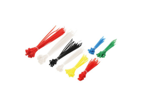LogiLink Kit d'attache-câbles, assortis, nylon, contenu: 200