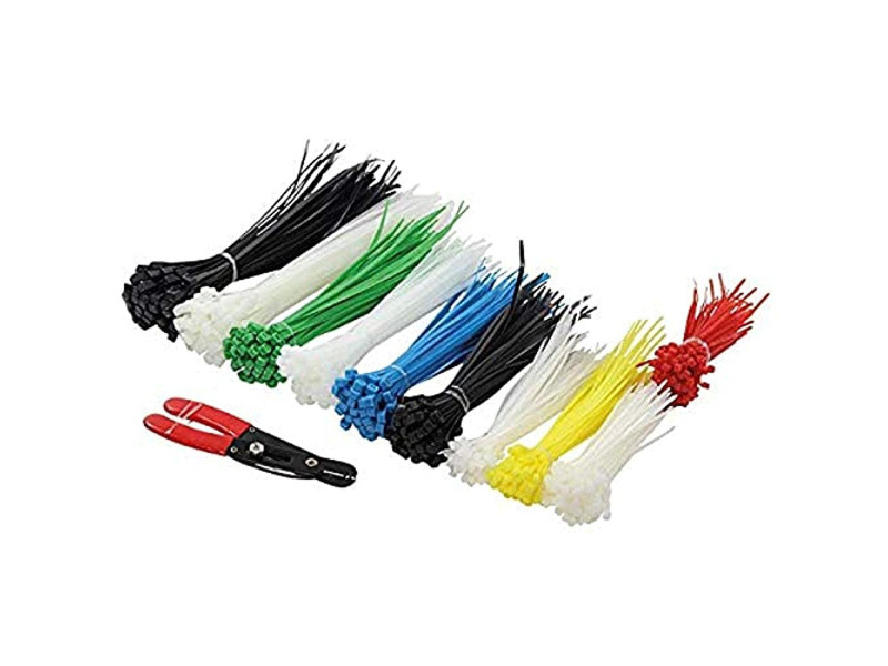 LogiLink Kit d'attache-câbles, assortis, nylon, contenu: 600