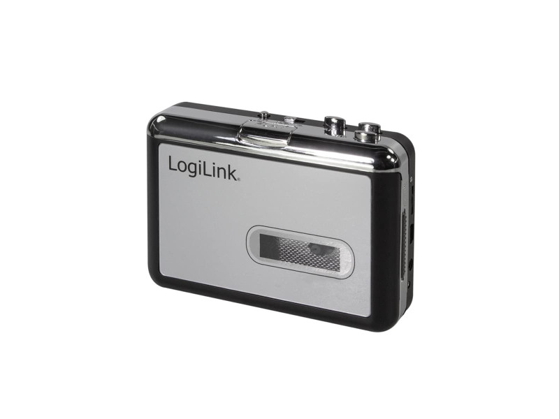 LogiLink Walkman, avec fonction convertisseur, noir/argent