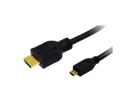 LogiLink Câble HDMI, A mâle - micro D mâle, 2 m