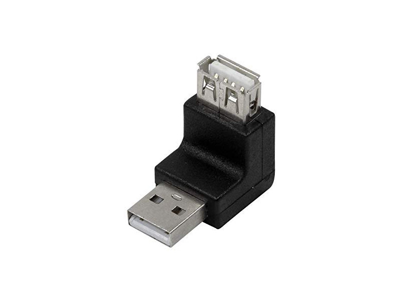 LogiLink Adaptateur USB 2.0, USB-A mâle- femelle, 270 degrés