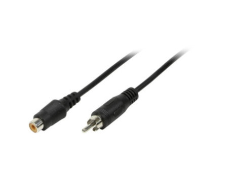 LogiLink Câble audio, RCA mâle - RCA femelle, 5 m
