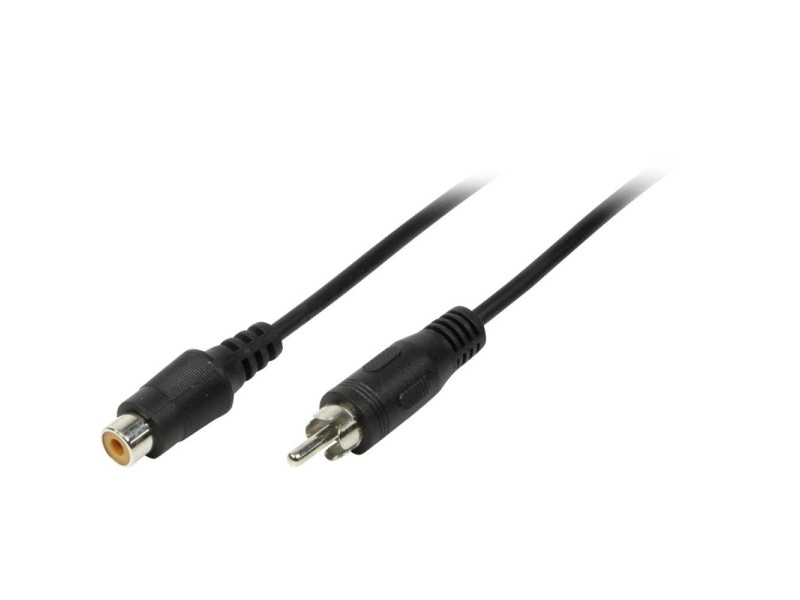 LogiLink Câble audio, RCA mâle - RCA femelle, 5 m