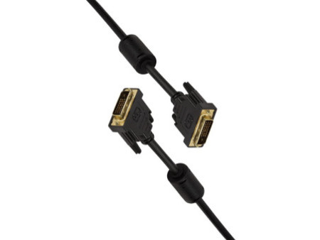 LogiLink Câble DVI-D 24+1, Dual Link, noir, 2,0 m