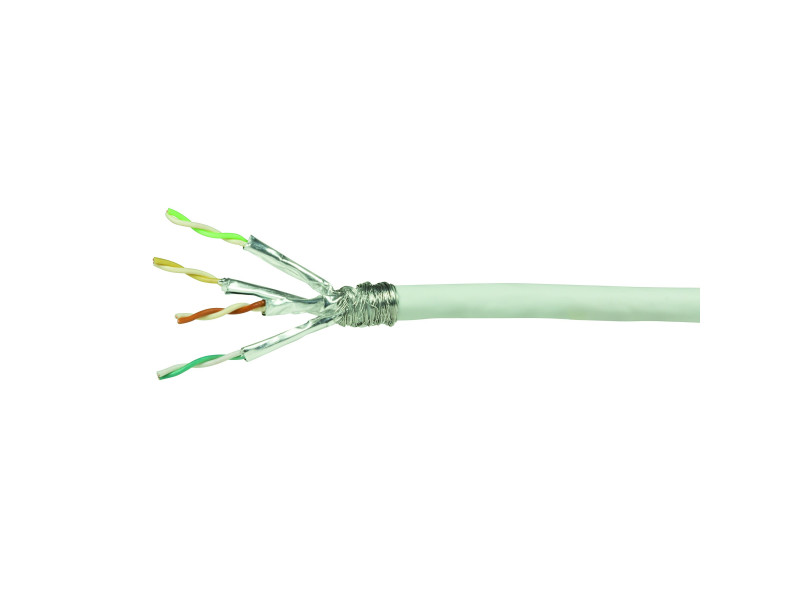 LogiLink Câble d'installation, Cat. 6, S/FTP, 305 m, blanc