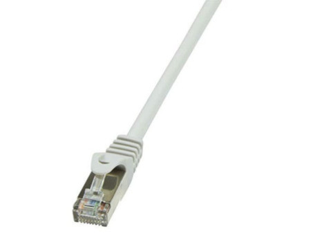 LogiLink Câble Patch, Cat. 5e, F/UTP, 3 m, gris, gaine en