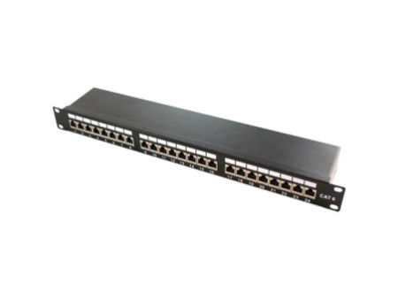 LogiLink Panneau de brassage 19' Cat. 6, blindé, 1 U,