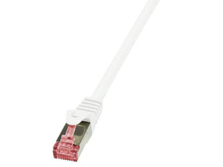 LogiLink Câble patch, Cat. 6, S/FTP, 1 m, blanc
