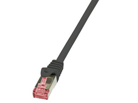 LogiLink Câble patch, Cat. 6, S/FTP, 1 m, noir