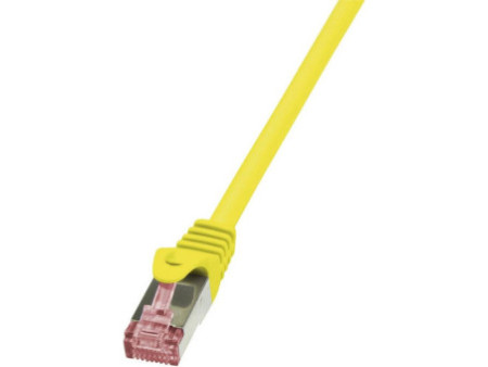 LogiLink Câble patch, Cat. 6, S/FTP, 2,0 m, jaune