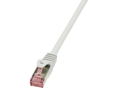 LogiLink Câble patch, Cat. 6, S/FTP, 3,0 m, gris