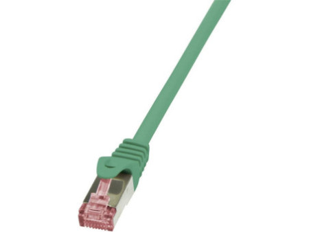 LogiLink Câble patch, Cat. 6, S/FTP, 3 m, vert