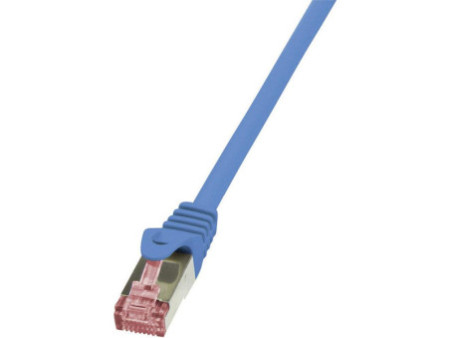 LogiLink Câble patch, Cat. 6, S/FTP, 5,0 m, bleu