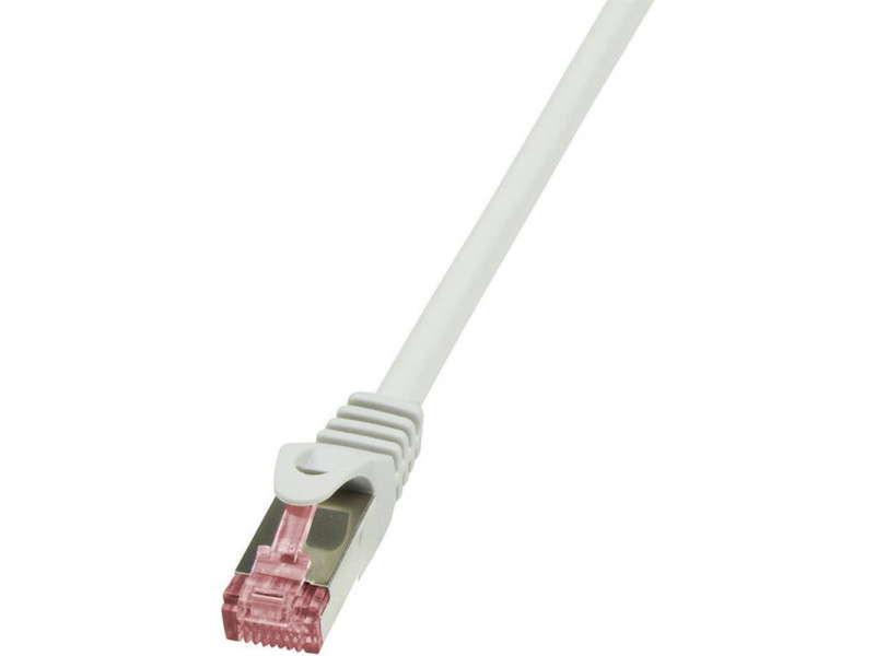 LogiLink Câble patch, Cat. 6, S/FTP, 10,0 m, gris