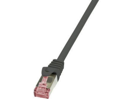 LogiLink Câble patch, Cat. 6, S/FTP, 10,0 m, noir
