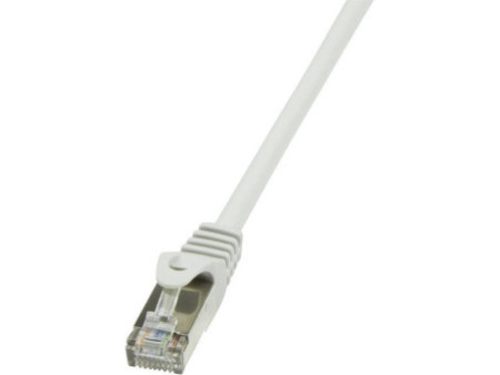 LogiLink Câble patch, Cat. 6, F/UTP, 2,0 m, gris, gaine en