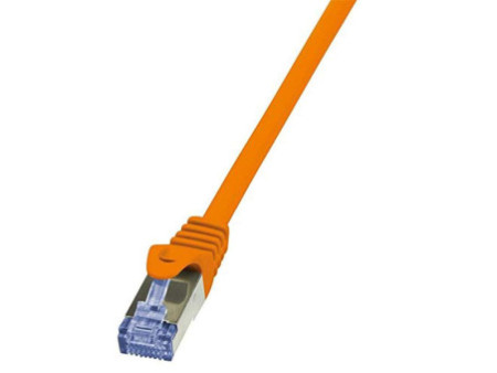 LogiLink Câble patch, Cat. 6A, S/FTP, 2 m, orange
