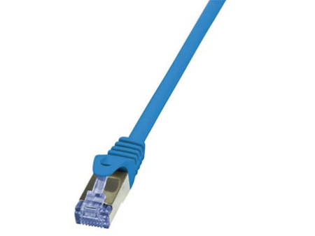 LogiLink Câble patch, Cat. 6A, S/FTP, 5,0 m, bleu