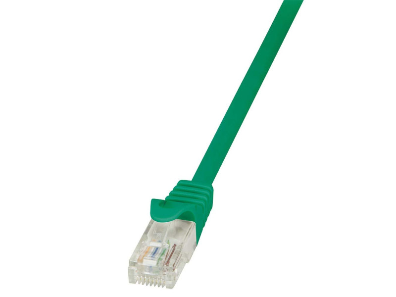 LogiLink Câble patch EconLine, Cat. 6, U/UTP, 1 m, vert