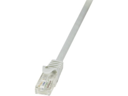 LogiLink Câble patch EconLine, Cat. 6, U/UTP, 7,5 m, gris